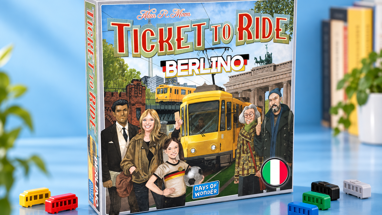 Immagine di Days of Wonder Ticket to Ride Berlino costa 19,76€ e si gioca in 10-15 minuti