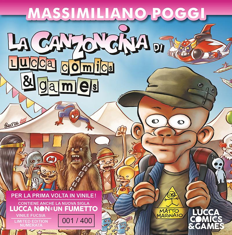 Lucca Comics, Poggi firma un vinile con Ortolani