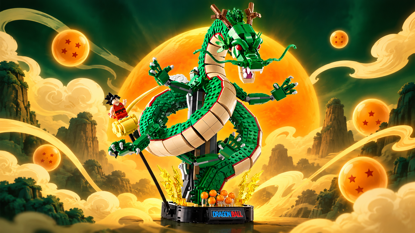 LEGO a Lucca Comics 2026: Shenron e Capsula del Tempo