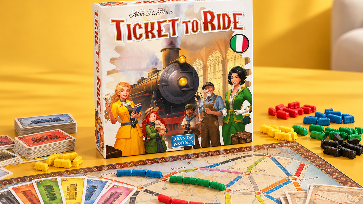 Immagine di Days of Wonder Ticket to Ride Nord America, serate in cinque a 47,51€