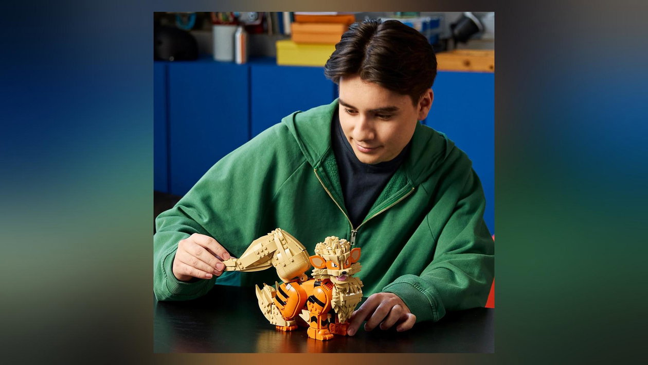 Immagine di LEGO Pokémon Arcanine si mette in posa, 1.190 pezzi da esporre a 94,90€