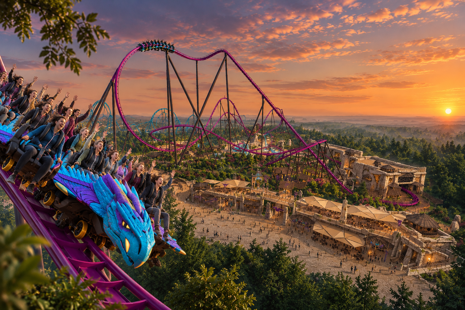 Energylandia presenta Rokan: nel 2027 il Wing Coaster più alto e lungo d'Europa