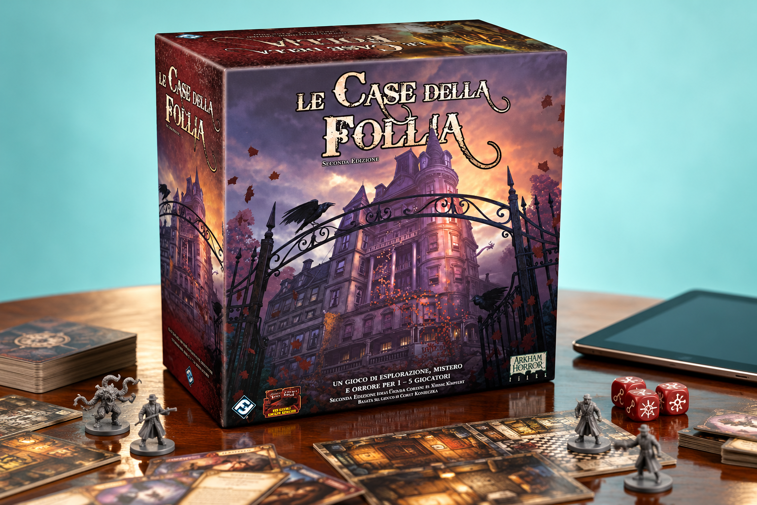 Con Asmodee Le Case della Follia indagate insieme: 25€ in meno su Amazon