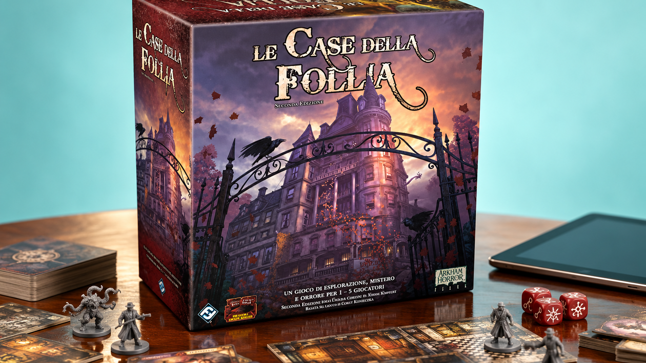 Immagine di Con Asmodee Le Case della Follia indagate insieme: 25€ in meno su Amazon