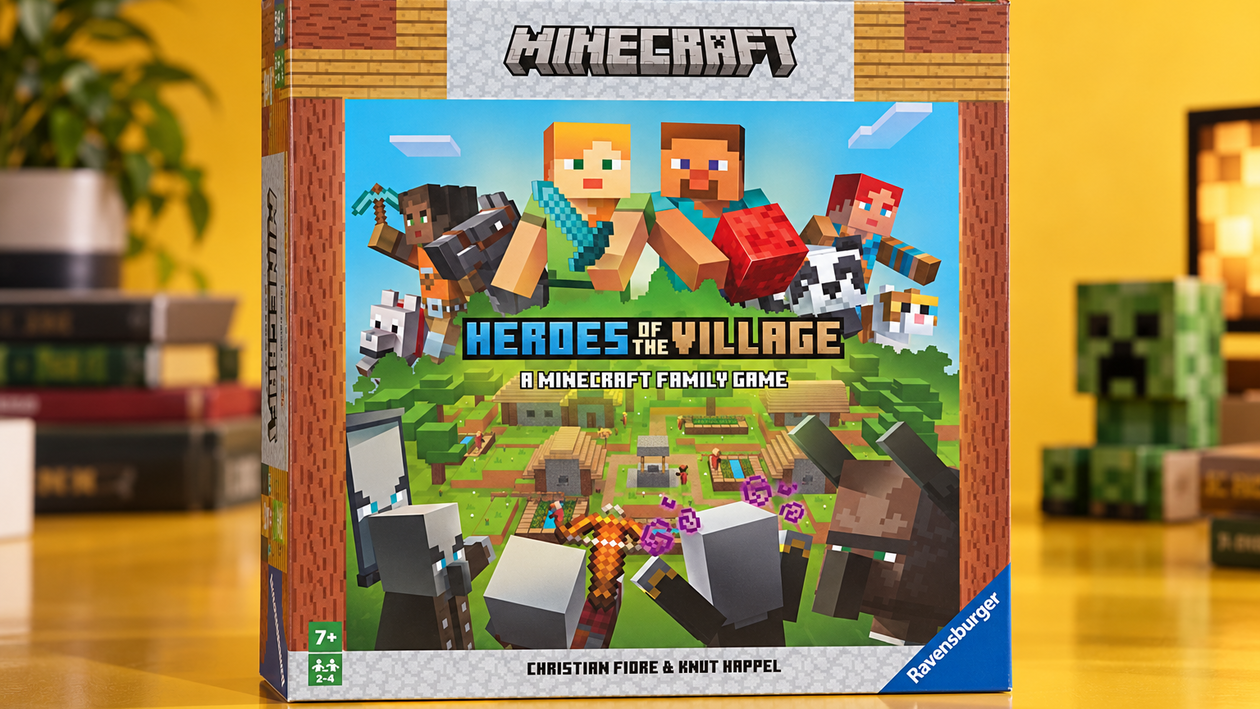 Immagine di Ravensburger Minecraft Heroes of the Village, difendete il villaggio a 29,61€