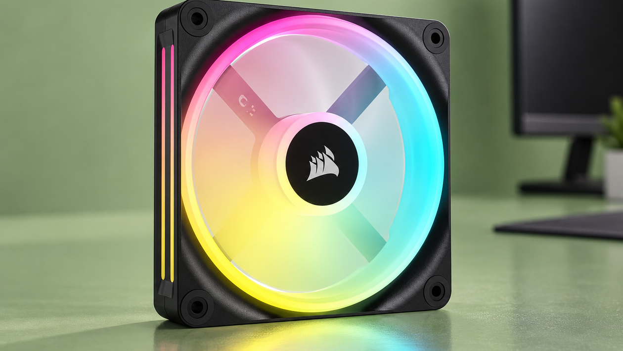 Immagine di Corsair QX120 RGB al -46% per raffreddare il PC e curare l'illuminazione