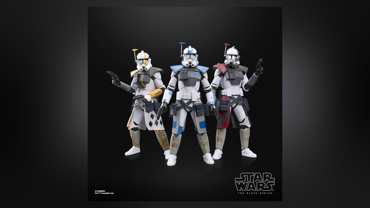 Immagine di Star Wars The Black Series, tre comandanti ARC al minimo storico di 86,99€