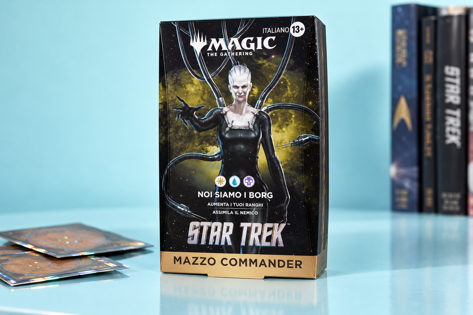 Mazzo Commander Magic Star Trek, 100 carte foil a 61,96€ per i fan dei Borg