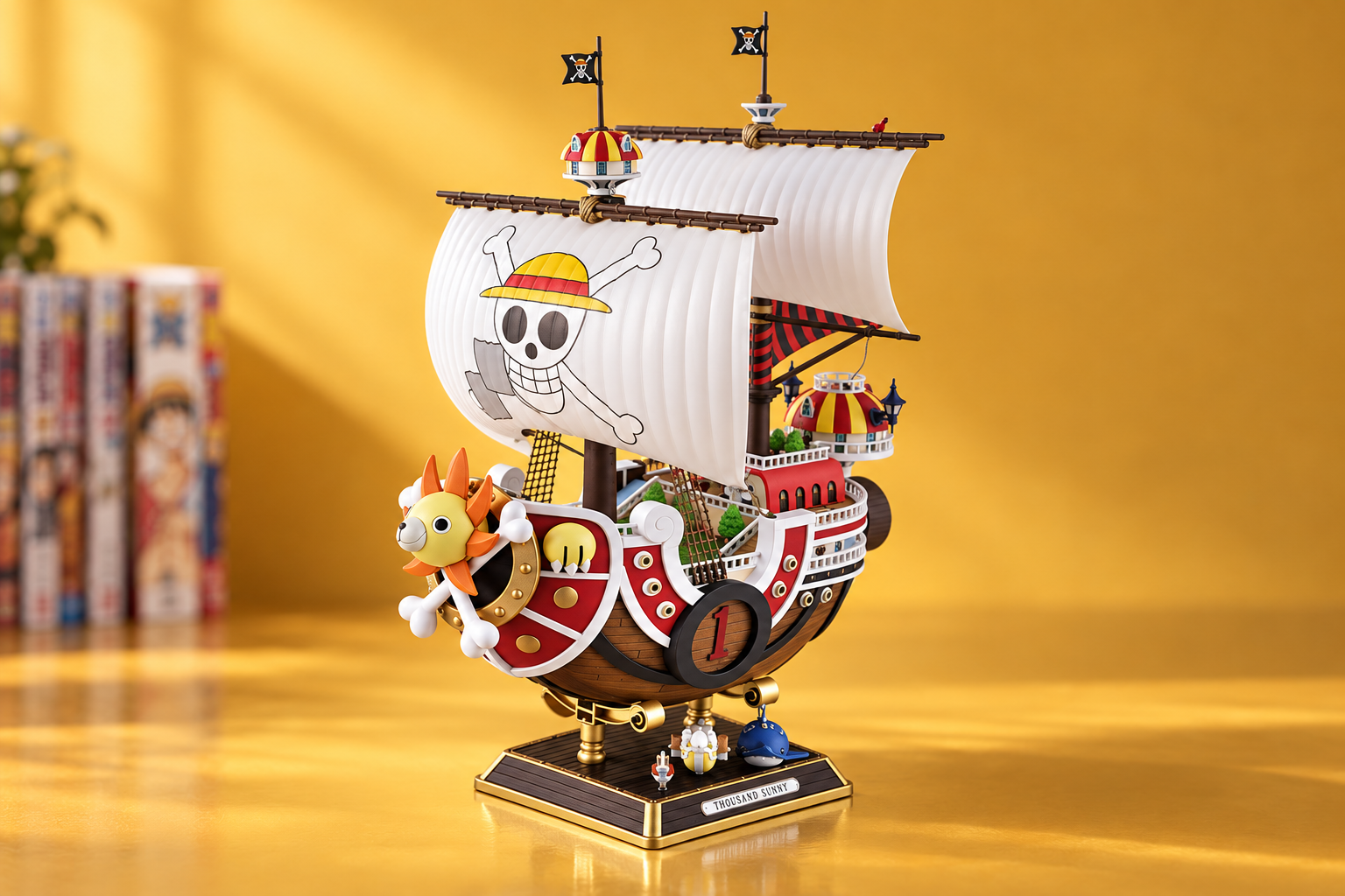 La nave di One Piece da costruire: Bandai Thousand Sunny a 49,95€