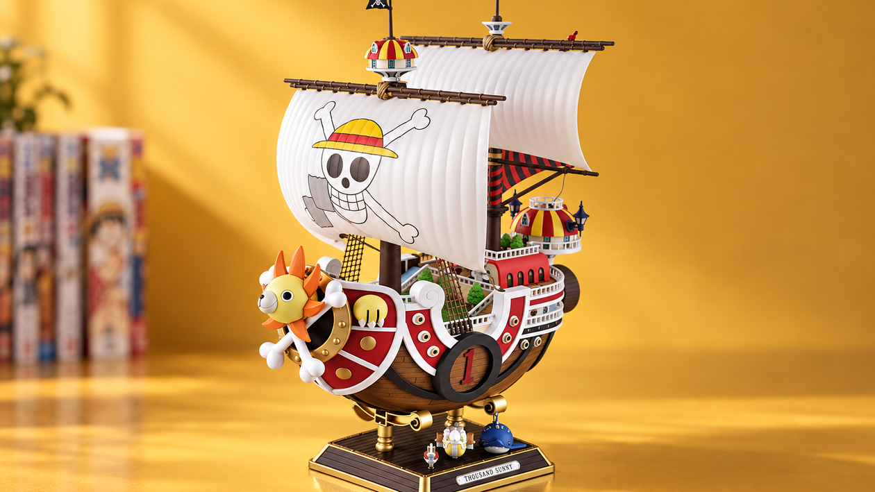 Immagine di La nave di One Piece da costruire: Bandai Thousand Sunny a 49,95€