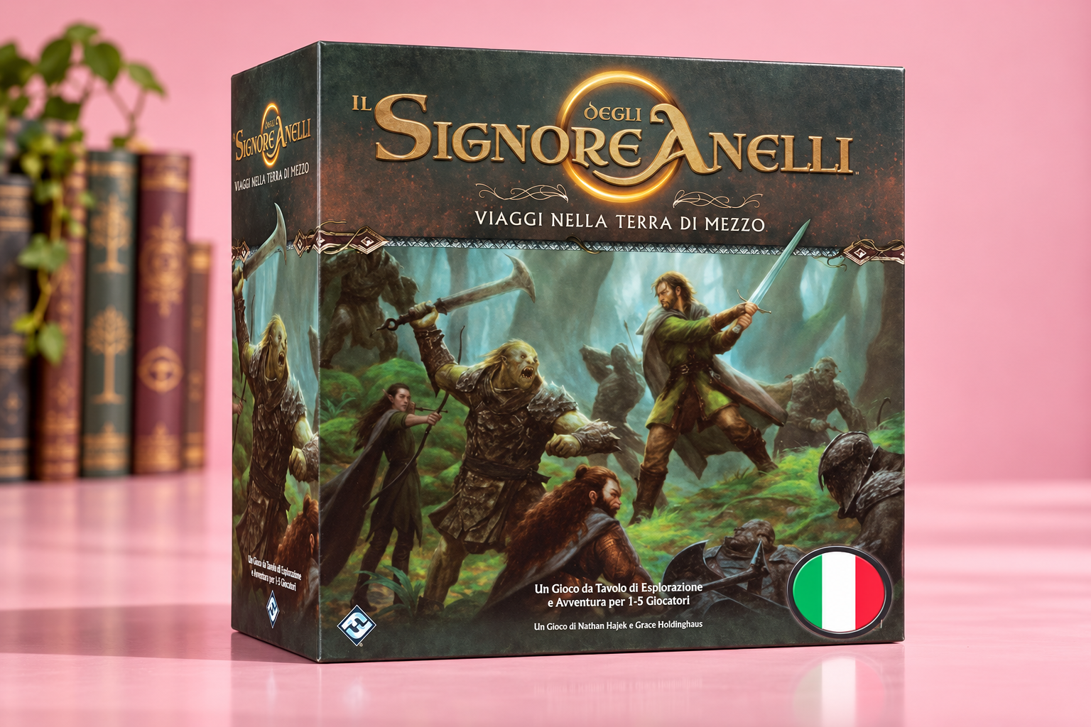 Asmodee Viaggi nella Terra di Mezzo sotto i 90€, si gioca anche da soli