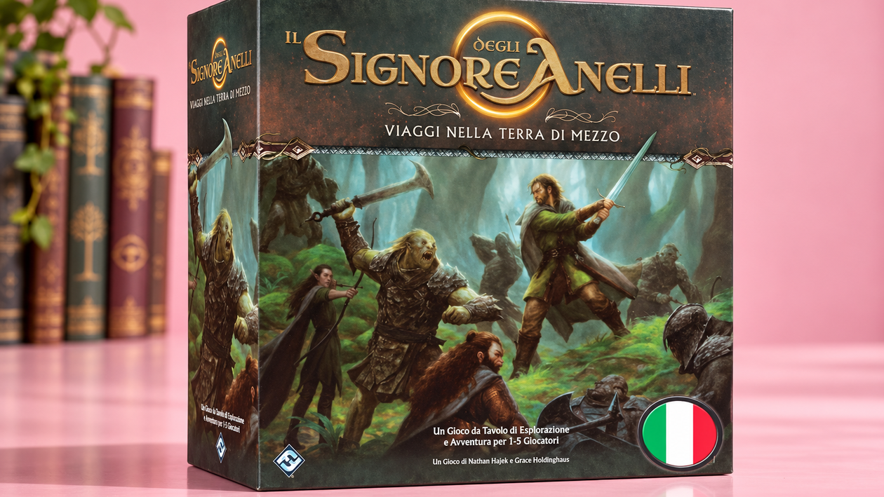 Immagine di Asmodee Viaggi nella Terra di Mezzo sotto i 90€, si gioca anche da soli