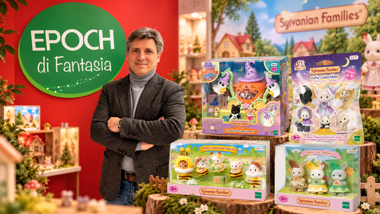 Sylvanian Families, Matteo Dalla Villa: «I numeri non creano la magia»