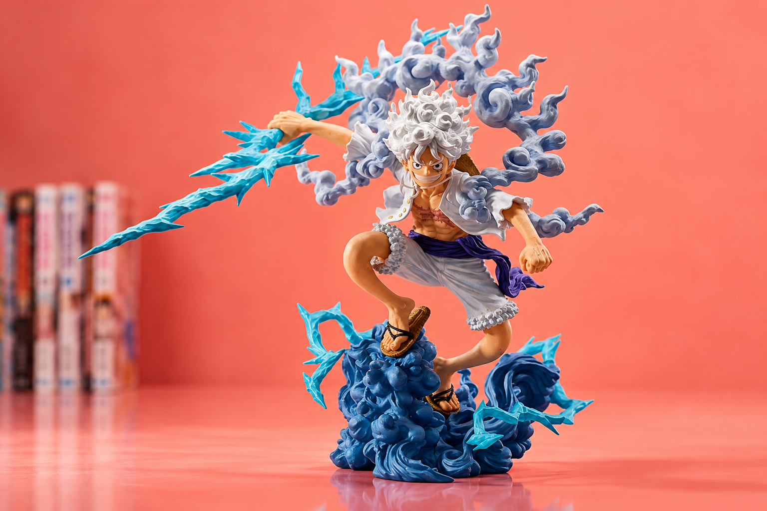 Luffy Gear 5 da esporre: la statua One Piece da 22,1 cm costa 94,94€