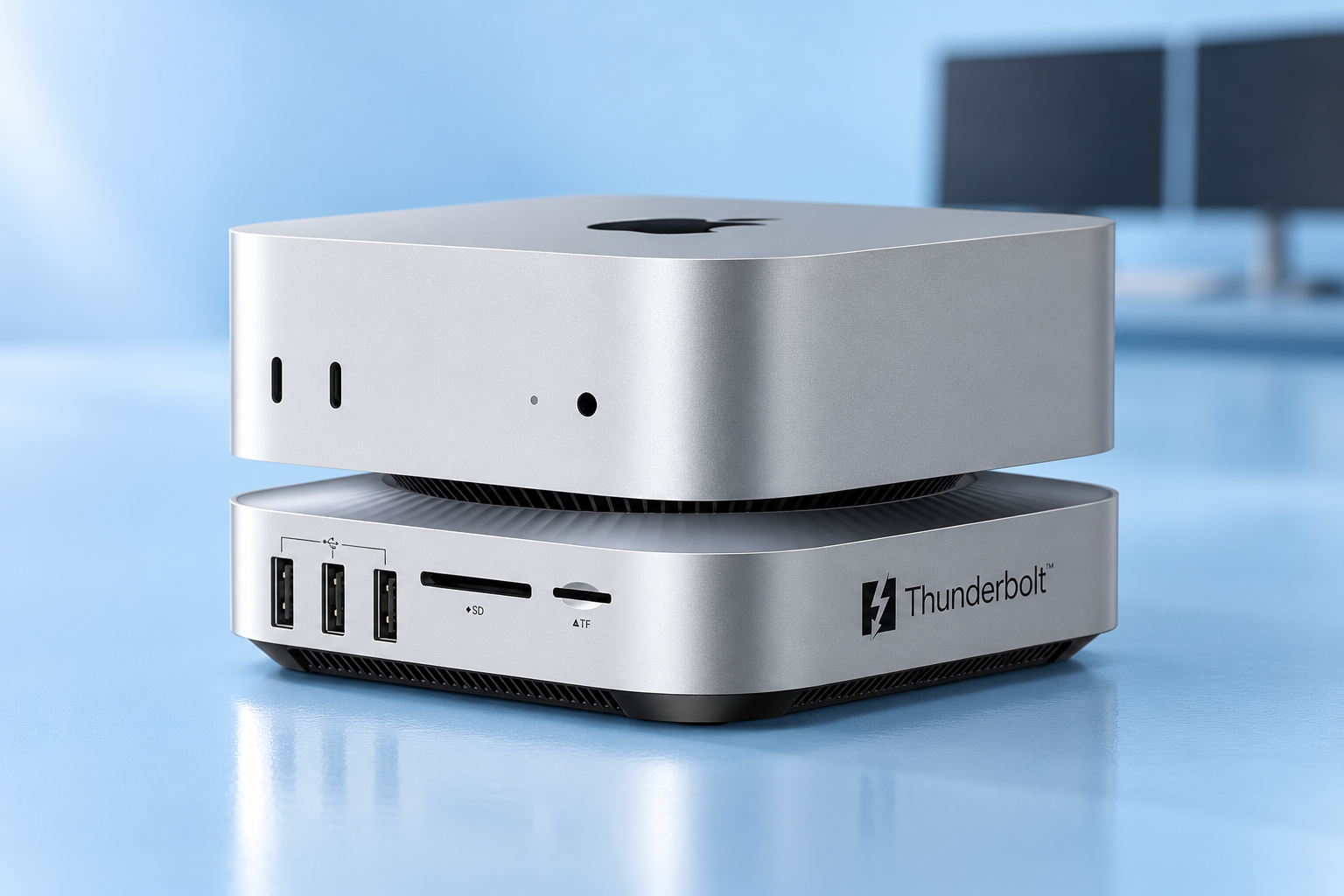 UGREEN Maxidok da 359,99€ a 305,99€, più porte per chi crea su Mac mini