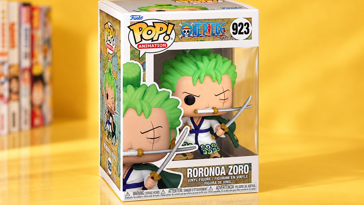 Immagine di Funko Pop! Roronoa Zoro, bastano 14,24€ per un regalo a tema One Piece