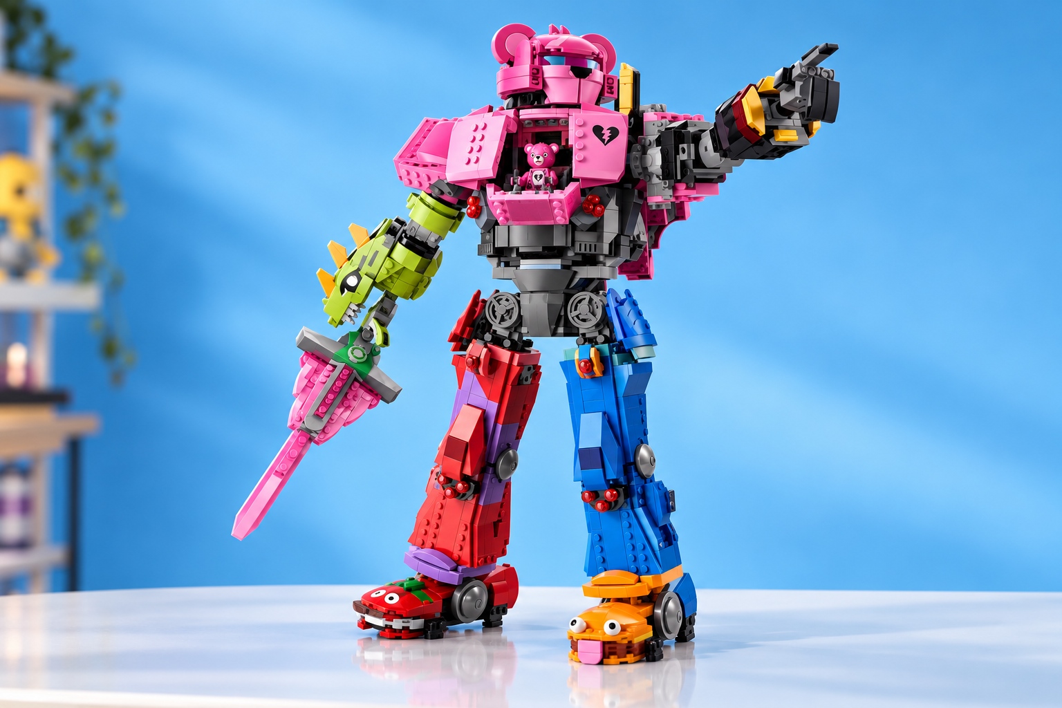 LEGO Fortnite Leader Squadra Mecha, 2.503 pezzi da esporre con il 20% in meno