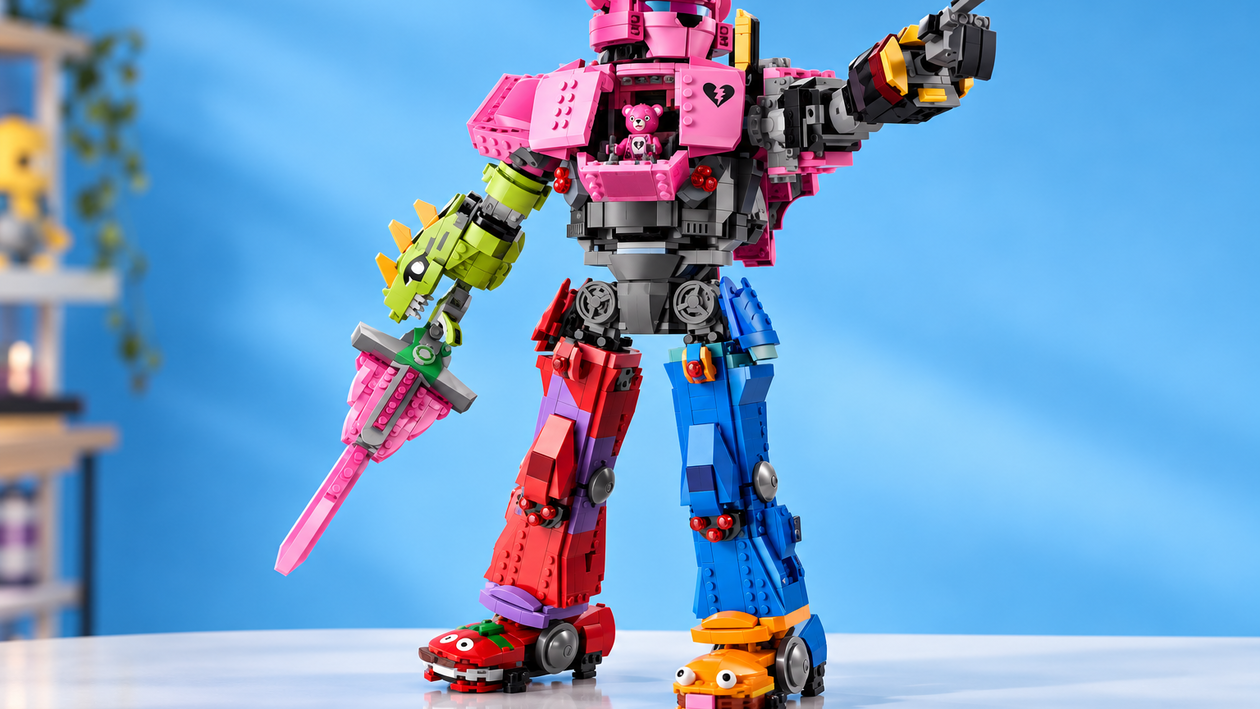 Immagine di LEGO Fortnite Leader Squadra Mecha, 2.503 pezzi da esporre con il 20% in meno