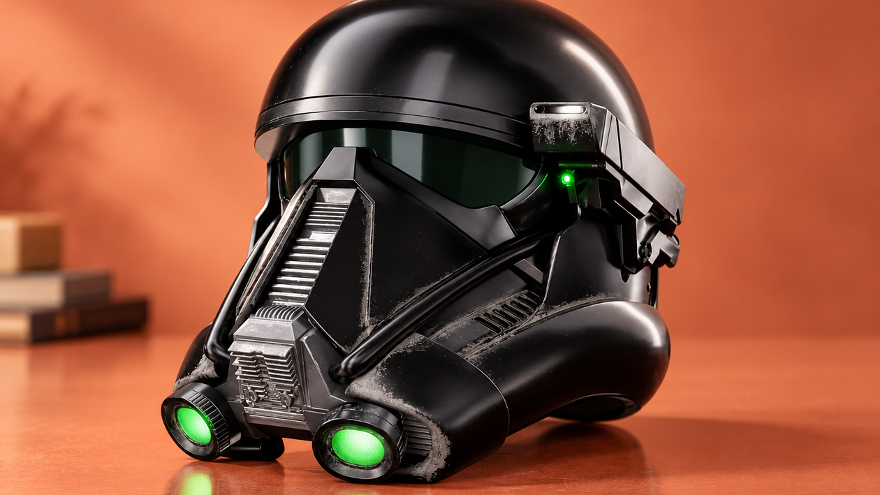 Immagine di Il casco Star Wars Black Series Death Trooper costa 80,99€, minimo di sempre