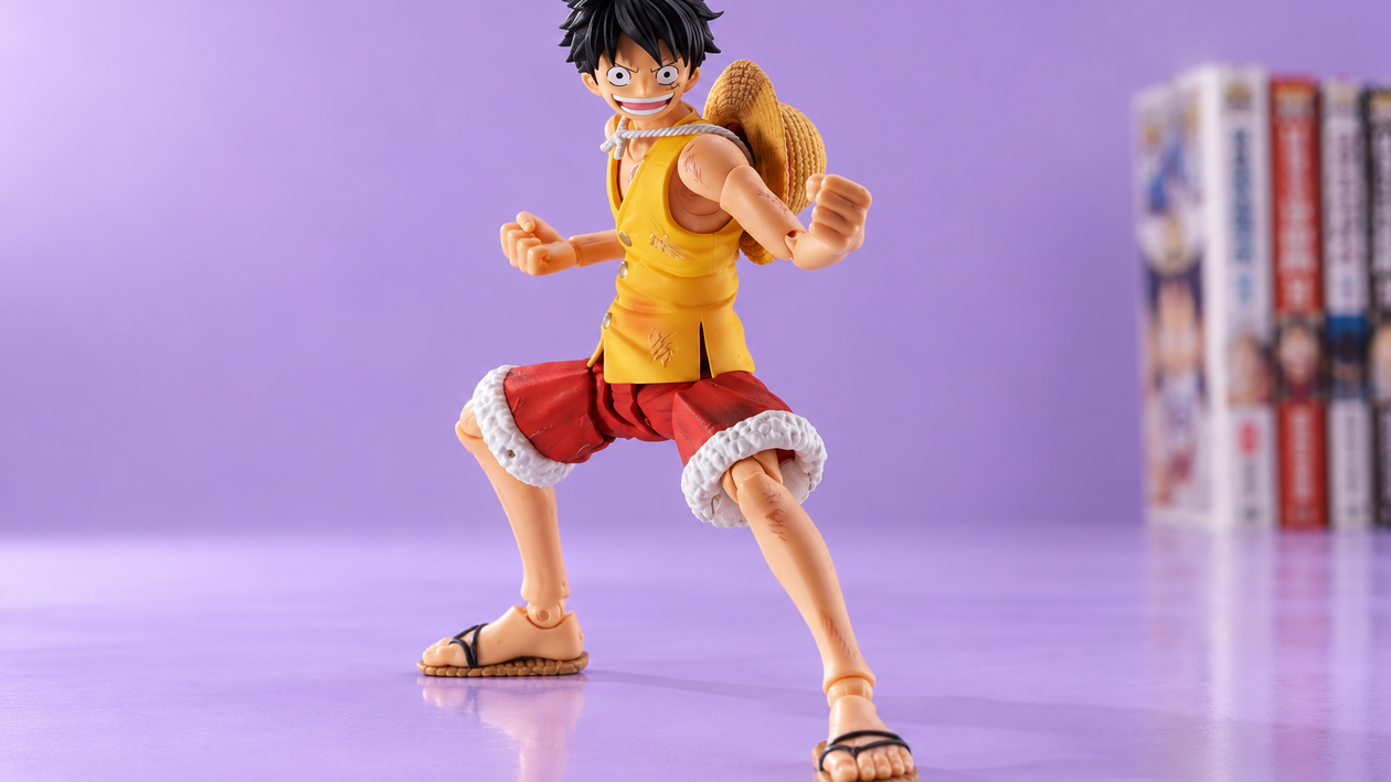 Immagine di Tamashii Nations Luffy Marineford a 40,25€, lo metti in posa come nell’anime