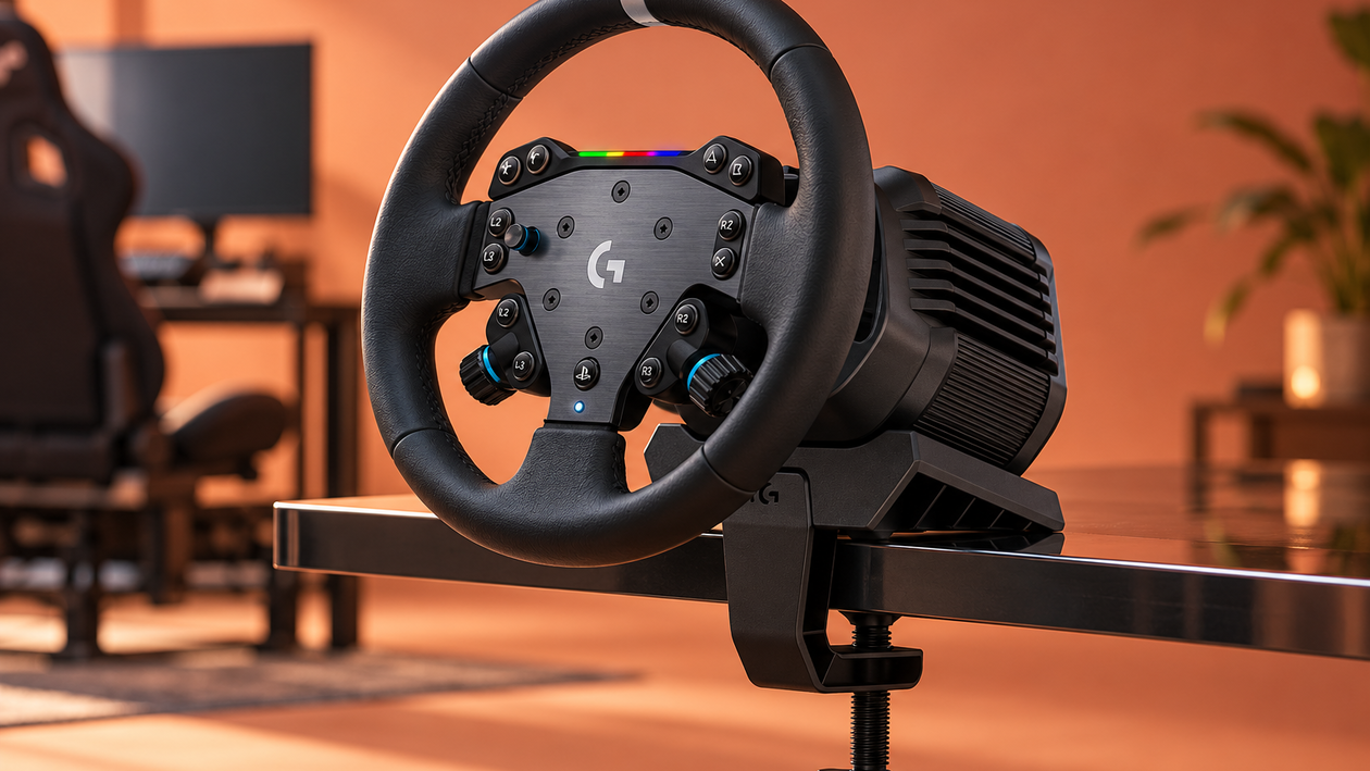 Immagine di Logitech G RS50 a 449€, il minimo di sempre per passare al Direct Drive