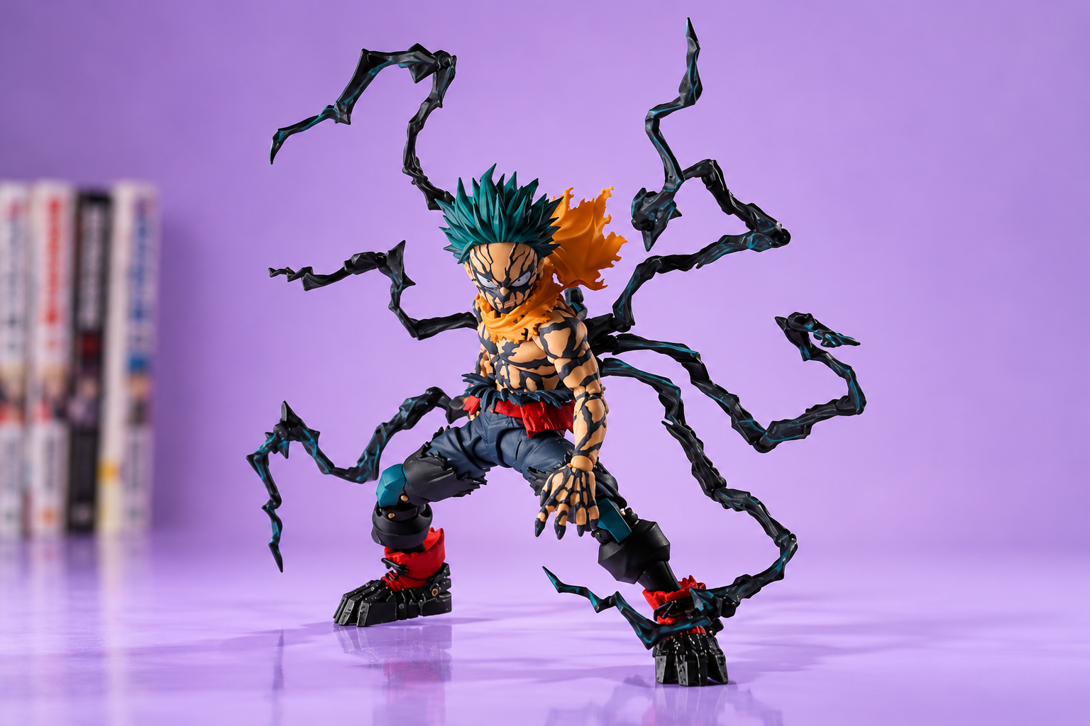 Tamashii Nations Overlay Deku, a 75€ ricrei le pose di My Hero Academia