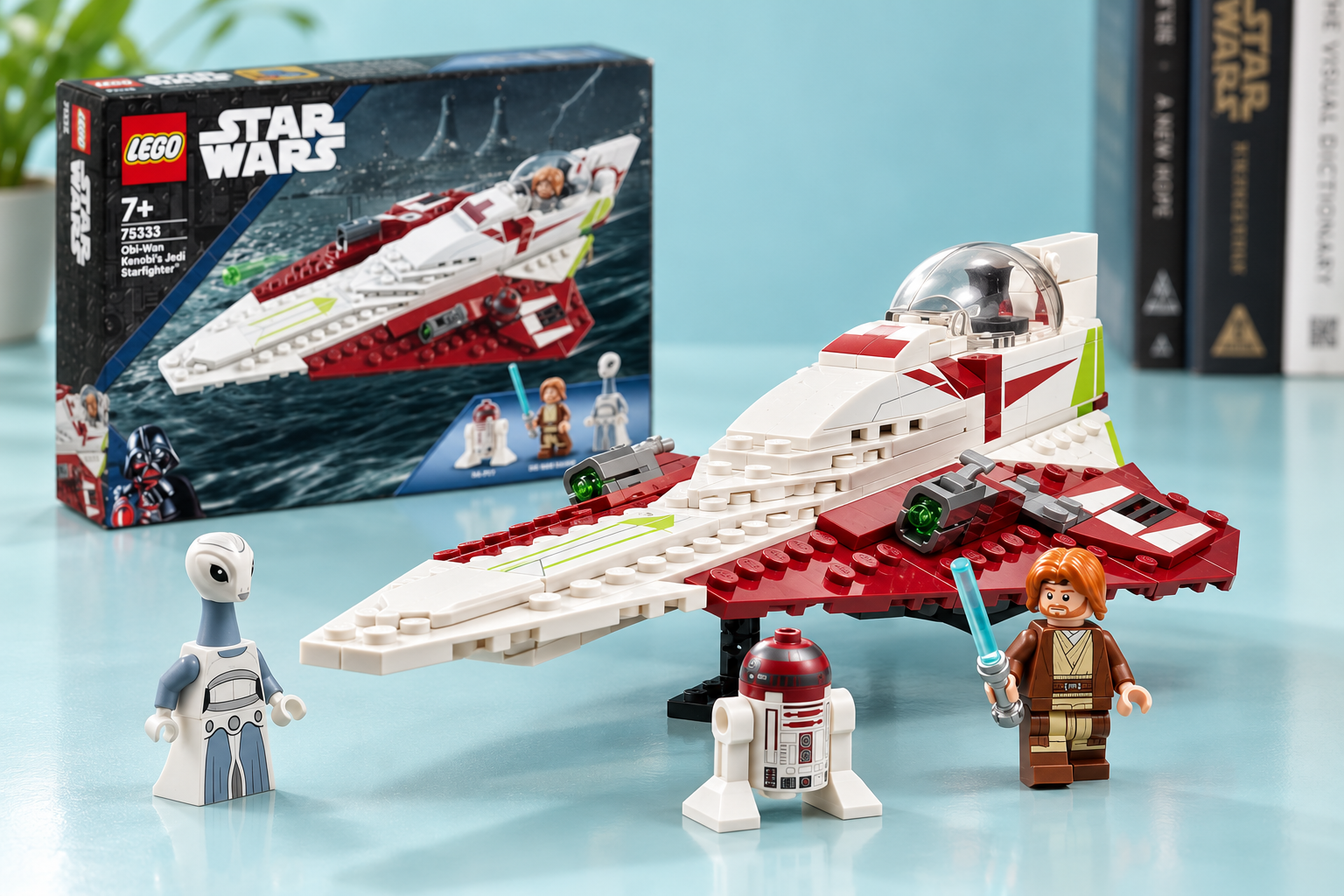 Con LEGO Star Wars Jedi Starfighter regali l’astronave di Obi-Wan a 30,11€