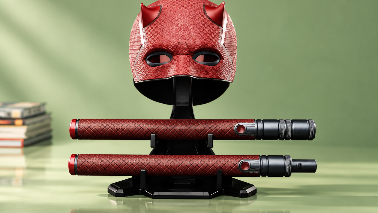 Immagine di Maschera e manganello Marvel Legends Daredevil al -46%, pronti da esporre