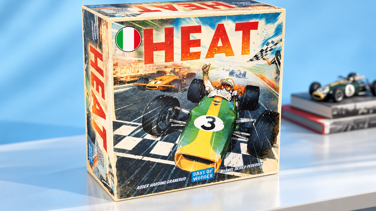 Immagine di Asmodee HEAT, un campionato in una sera al minimo di 45,49€