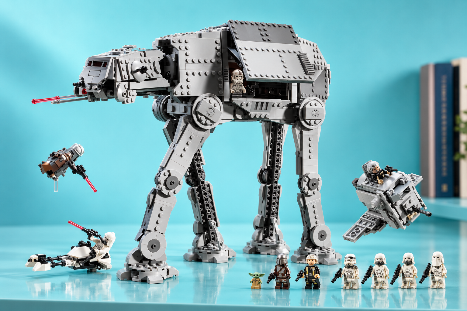 LEGO Star Wars AT-AT con INT-4, tre veicoli a 133,37€: minimo di sempre