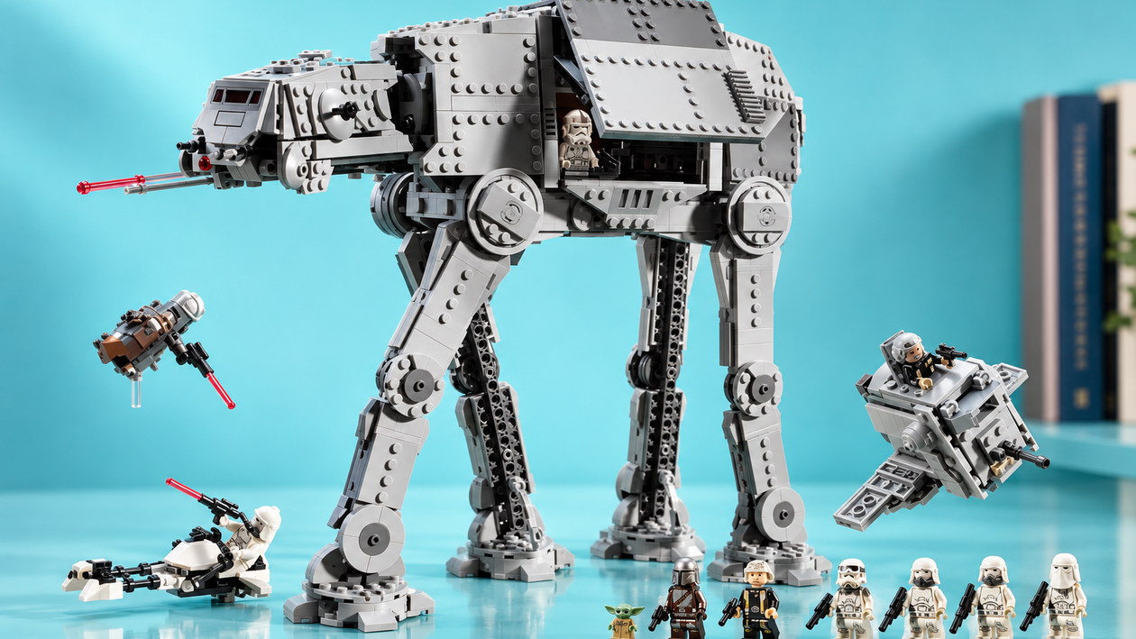 Immagine di LEGO Star Wars AT-AT con INT-4, tre veicoli a 133,37€: minimo di sempre