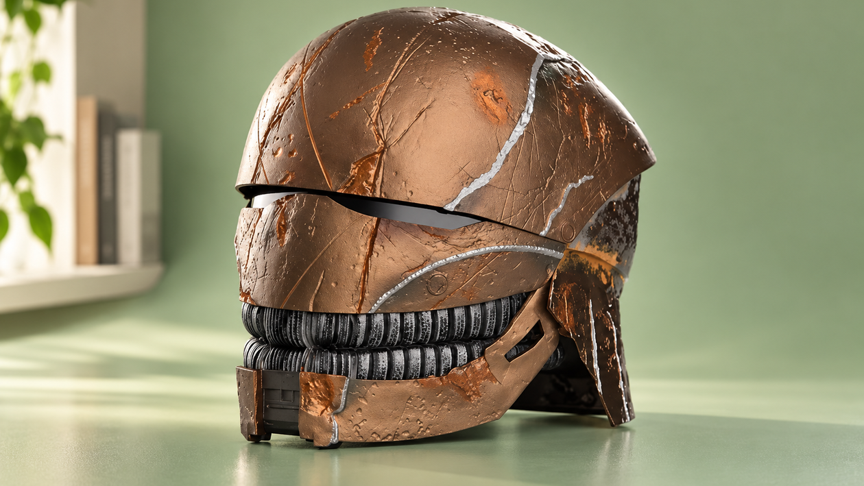 Immagine di Il casco Star Wars Hasbro Black Series a 94,99€, da indossare e da esporre