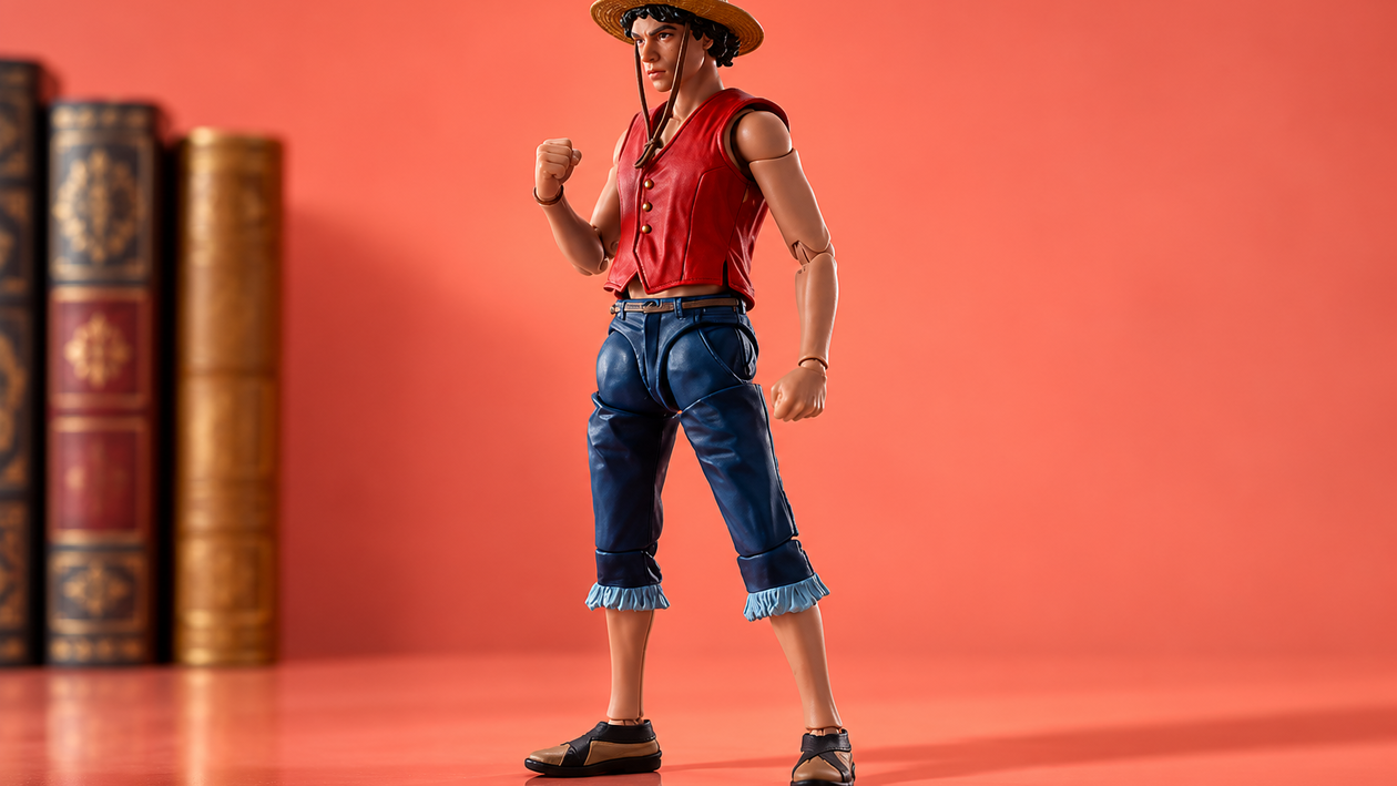 Immagine di Cambia volto e posa con Rufy S.H.Figuarts di Tamashii Nations a 58,86€