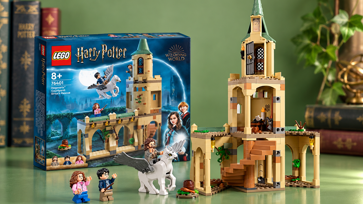 Immagine di LEGO Harry Potter Salvataggio di Sirius, ricrea la fuga con Fierobecco a 89,99€