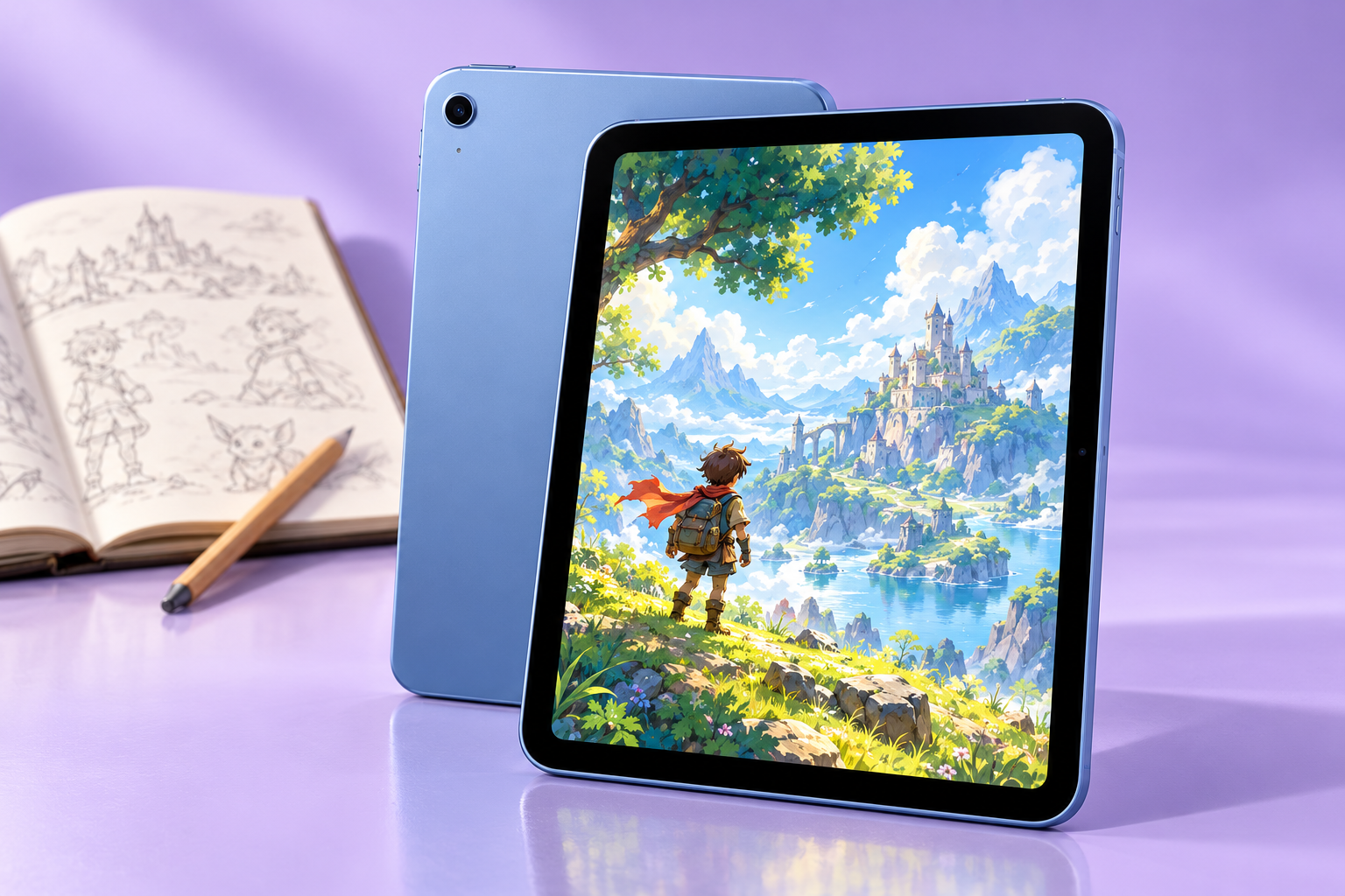 Apple iPad A16 da 256 GB a 579€, spazio per giochi, video e disegni