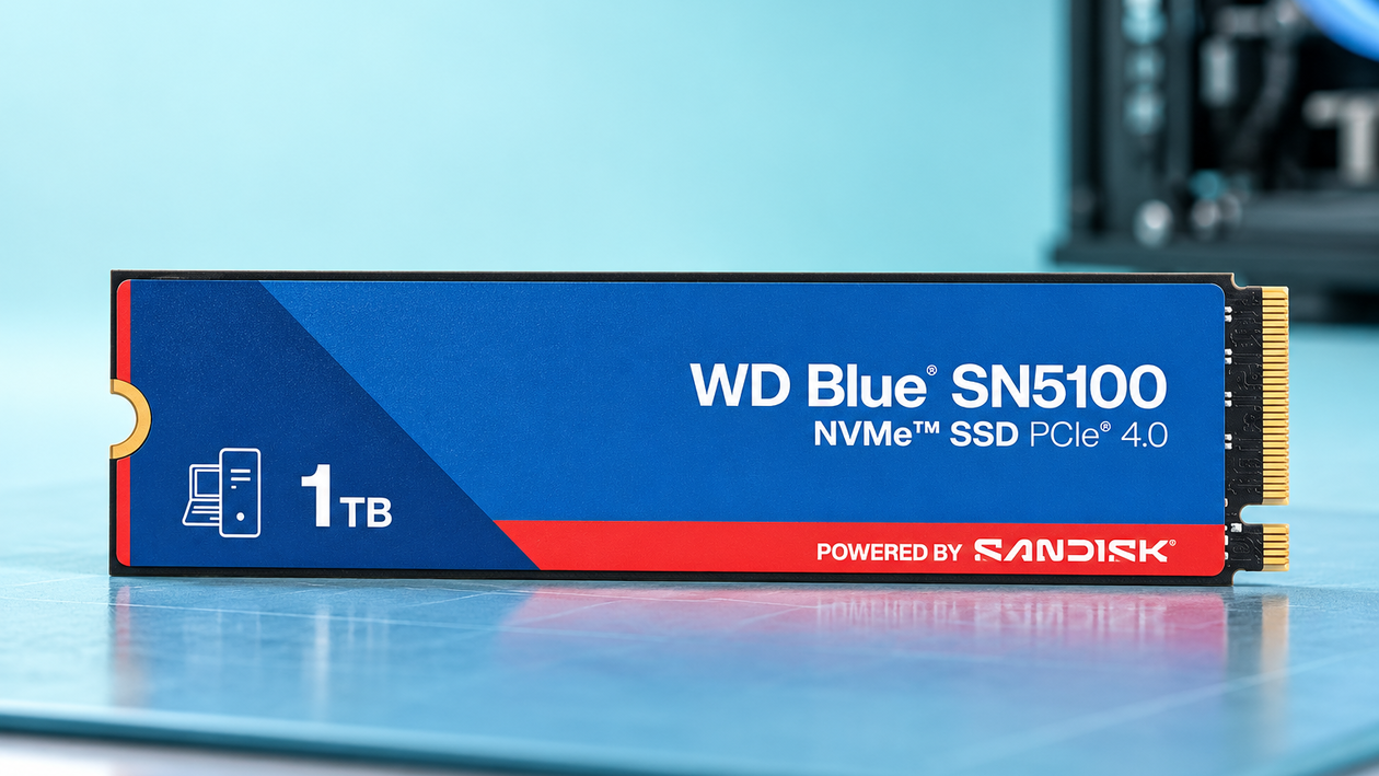 Immagine di WD Blue SN5100 da 1TB a 159,99€, spazio per giochi e progetti pesanti