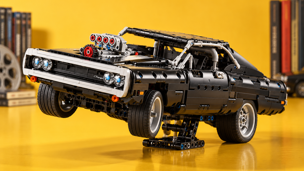 Immagine di LEGO Technic Dodge Charger, esponi l’auto di Toretto in impennata a 169,90€