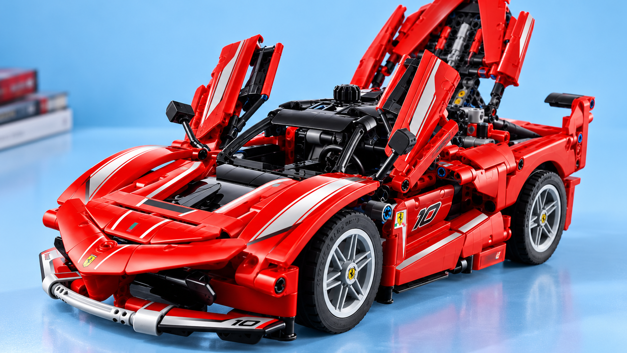 Immagine di Costruisci il V12 della LEGO Technic Ferrari FXX K, ora a 49,90€