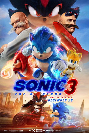 Poster di Sonic 3 - Il Film