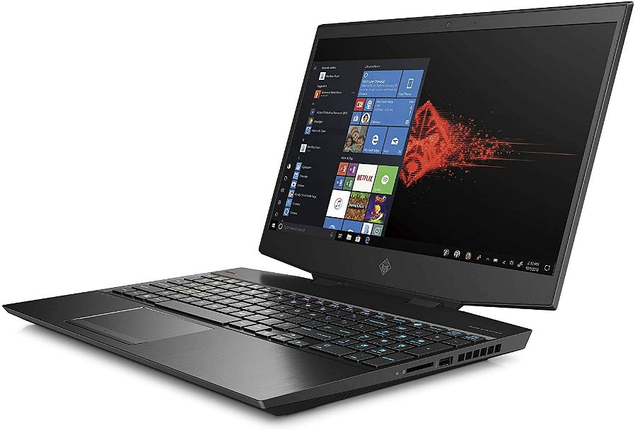 Immagine di Notebook HP OMEN con GeForce RTX 2060 in sconto di 200€ su Amazon!