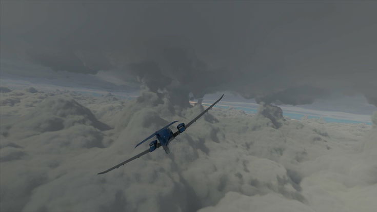 Flight Simulator: ricreato l'uragano Laura (e i giocatori ci volano dentro)