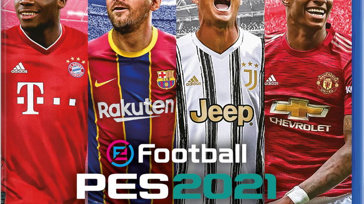 Messi e Ronaldo per la prima volta insieme sulla copertina di PES 2021