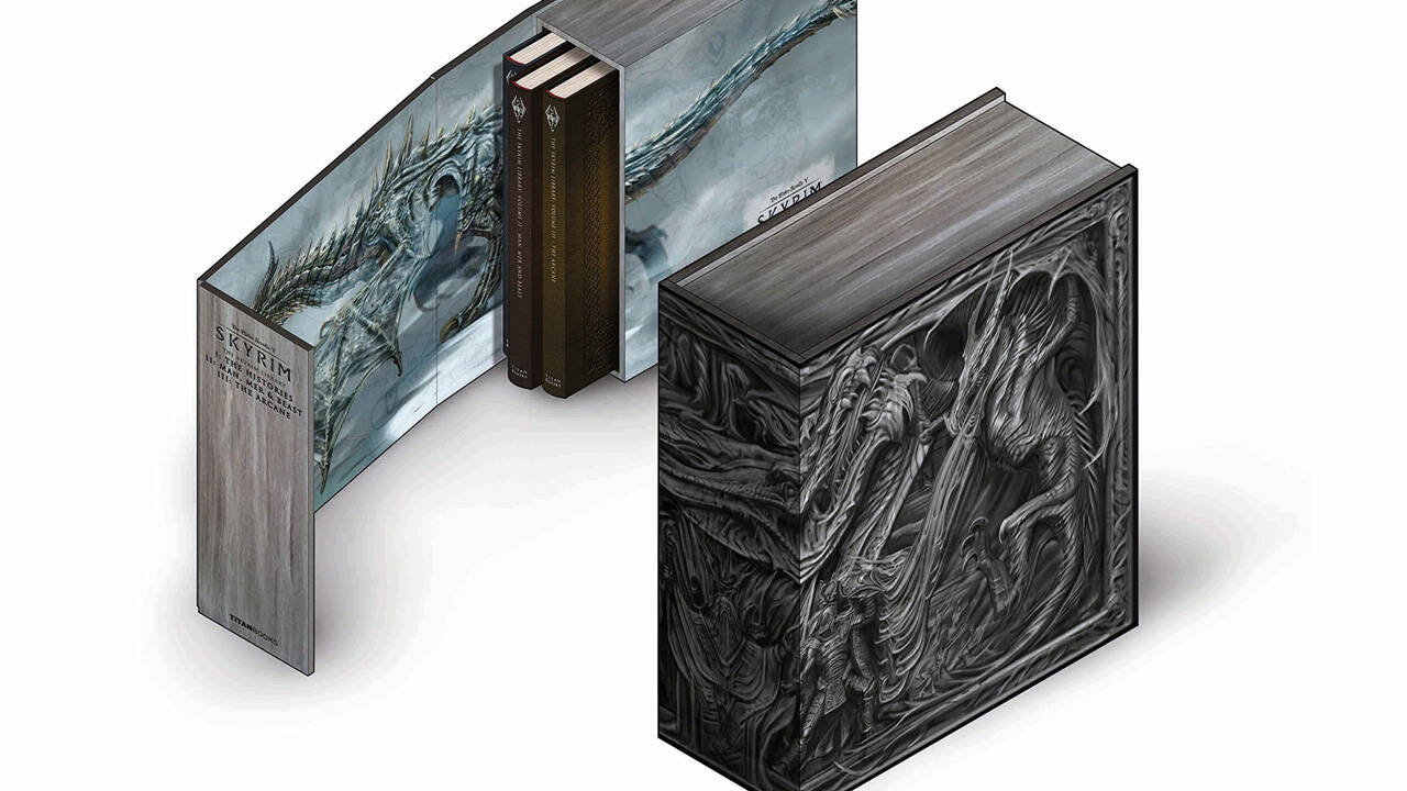 Il prezioso cofanetto Skyrim Library ora a un prezzo imperdibile su Amazon