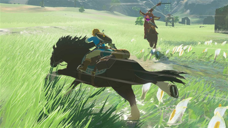 Immagine di Zelda Breath of the Wild, c'è chi maltratta i cavalli come i galli di Far Cry 6
