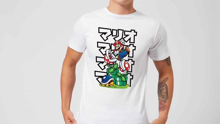 Fino al 40% di sconto sull'abbigliamento Nintendo su Zavvi