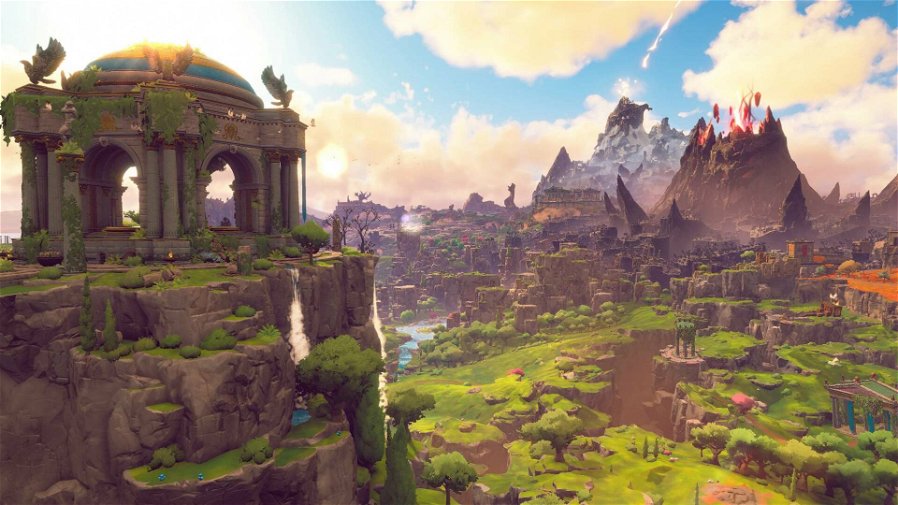 Immagine di Immortals Fenyx Rising su PS5 sembra lo Zelda next-gen che i fan sognano