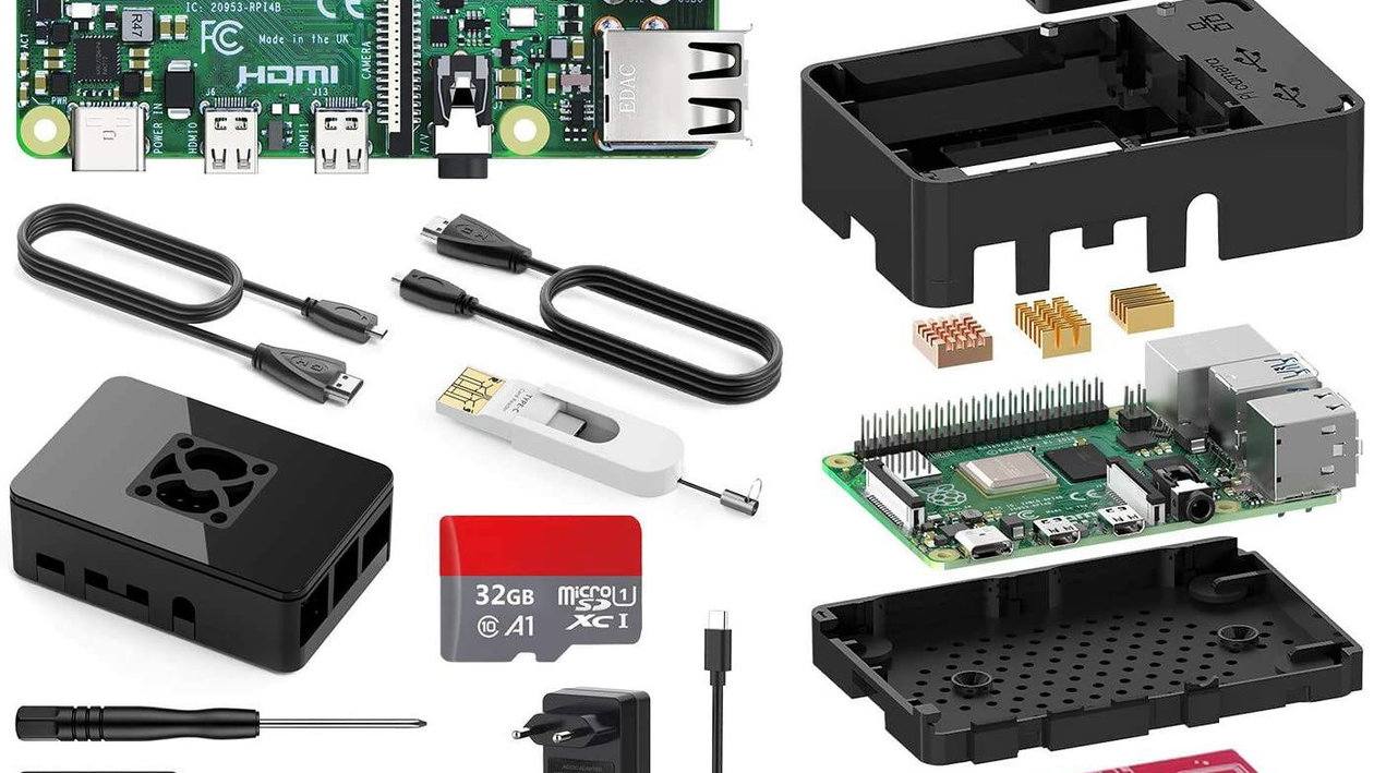 Immagine di Kit Raspberry Pi 4 Model B ad un prezzo imperdibile su Amazon
