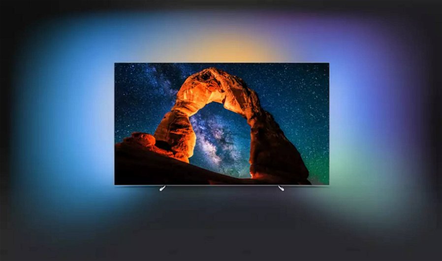 Immagine di Smart TV 4K Philips con Ambilight con sconti sino al 20% tra le offerte del giorno Amazon