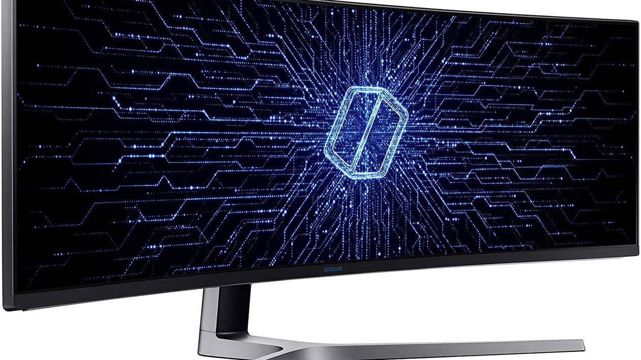 Immagine di Monitor curvo Samsung C49HG90 in sconto del 48% su Amazon!