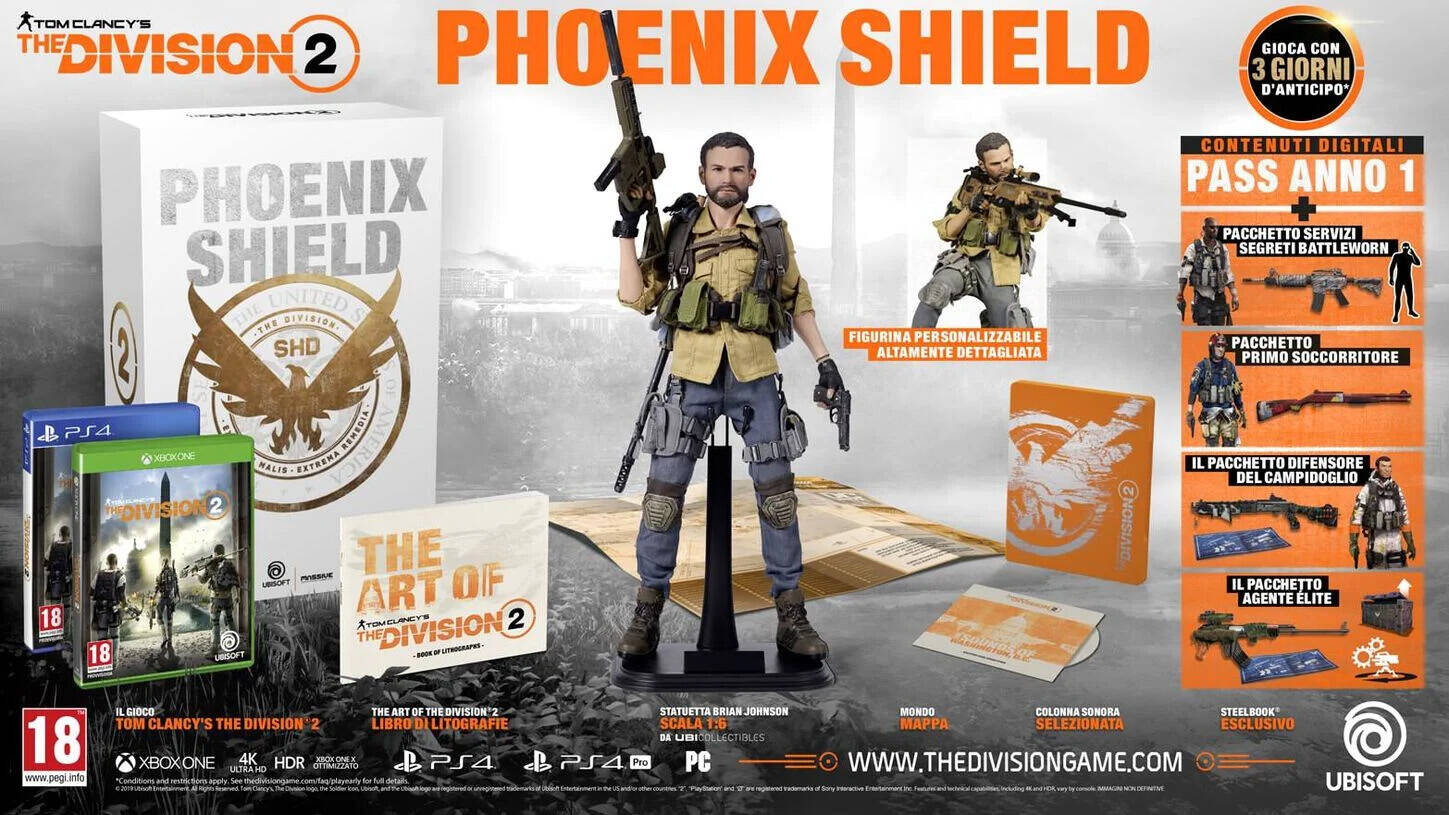 The Division 2 (e le sue Collector's!) in saldo su Ubisoft Store